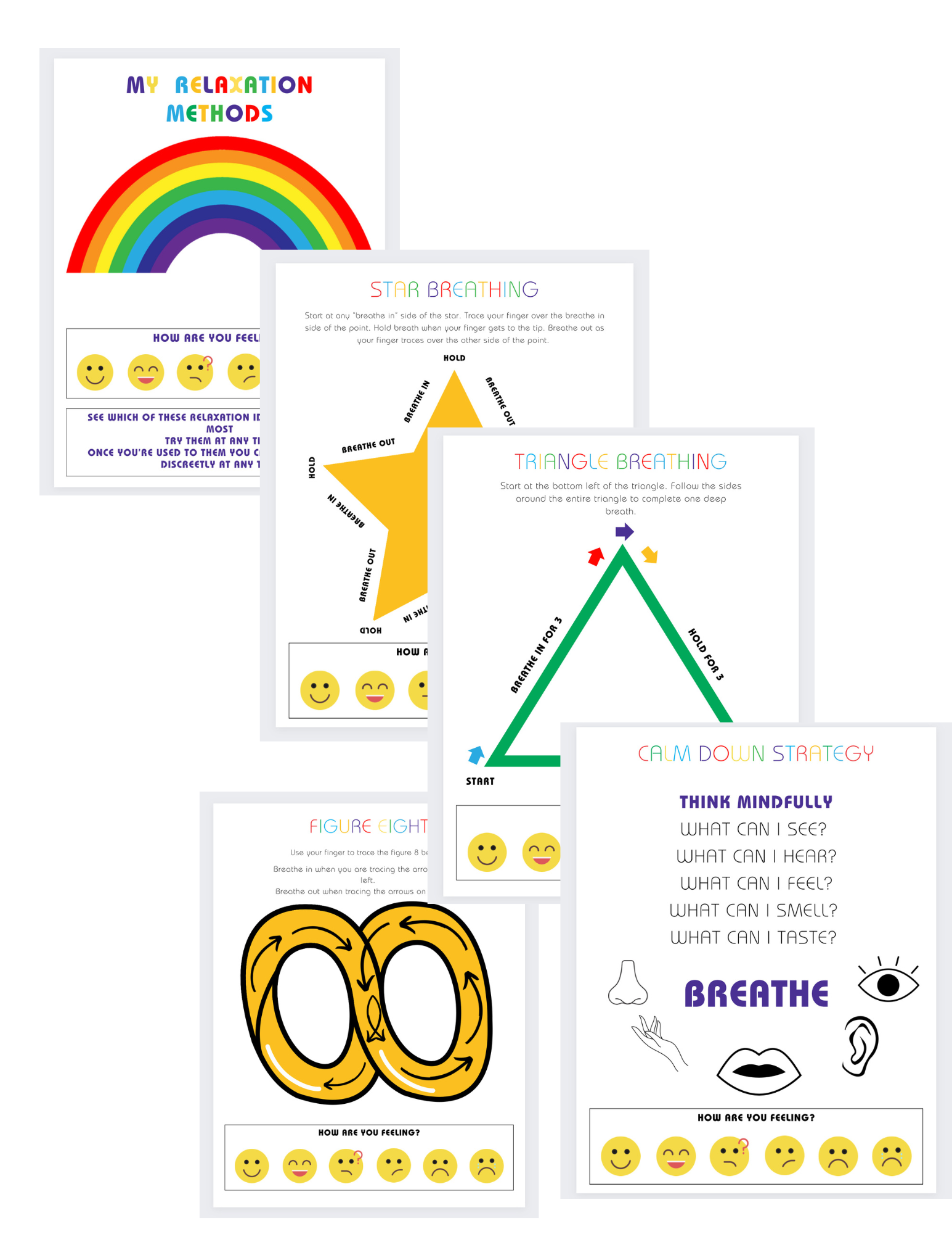 Rainbow Relaxation Book Breathing Techniques - Image 4