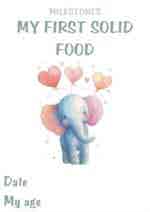 Baby Milestone cards