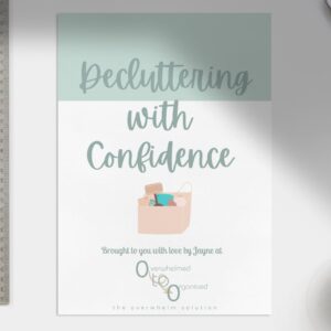 Declutter with Confidence Course - workbook and videos